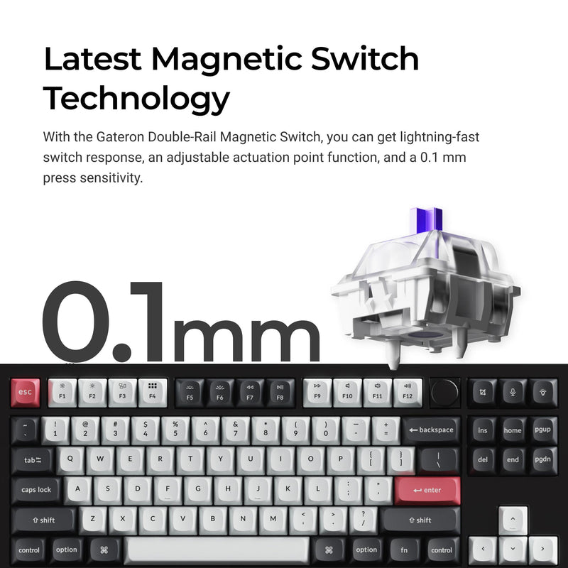 Keychron Q3 HE QMK Custom Keyboard – Control Shift Escape
