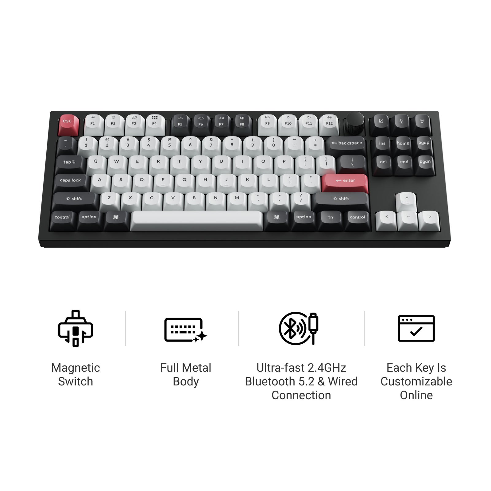 Keychron Q3 HE QMK Custom Keyboard – Control Shift Escape