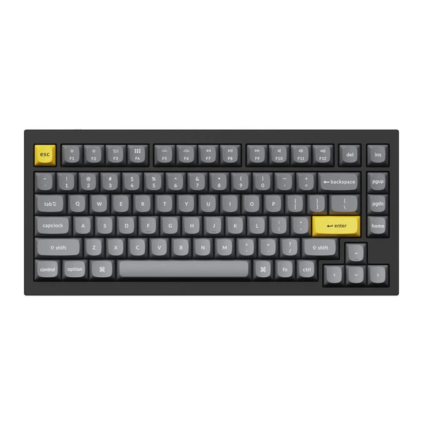 Keychron Doubleshot PBT Keycaps - Dark Grey
