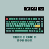 Keychron PBT Keycap Set- Forest Green (Open Box)