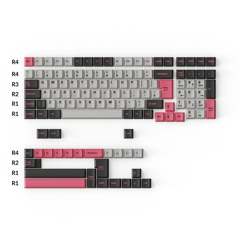 Keychron Doubleshot PBT Keycaps - Dolch Pink