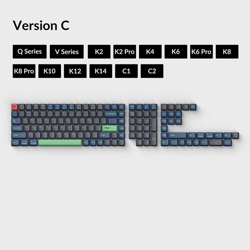 Keychron PBT Keycap Set - Hacker