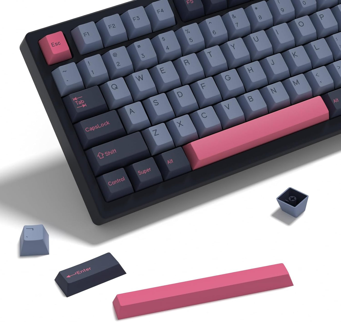 KBDIY PBT Keycap Set - 8008 – Control Shift Escape