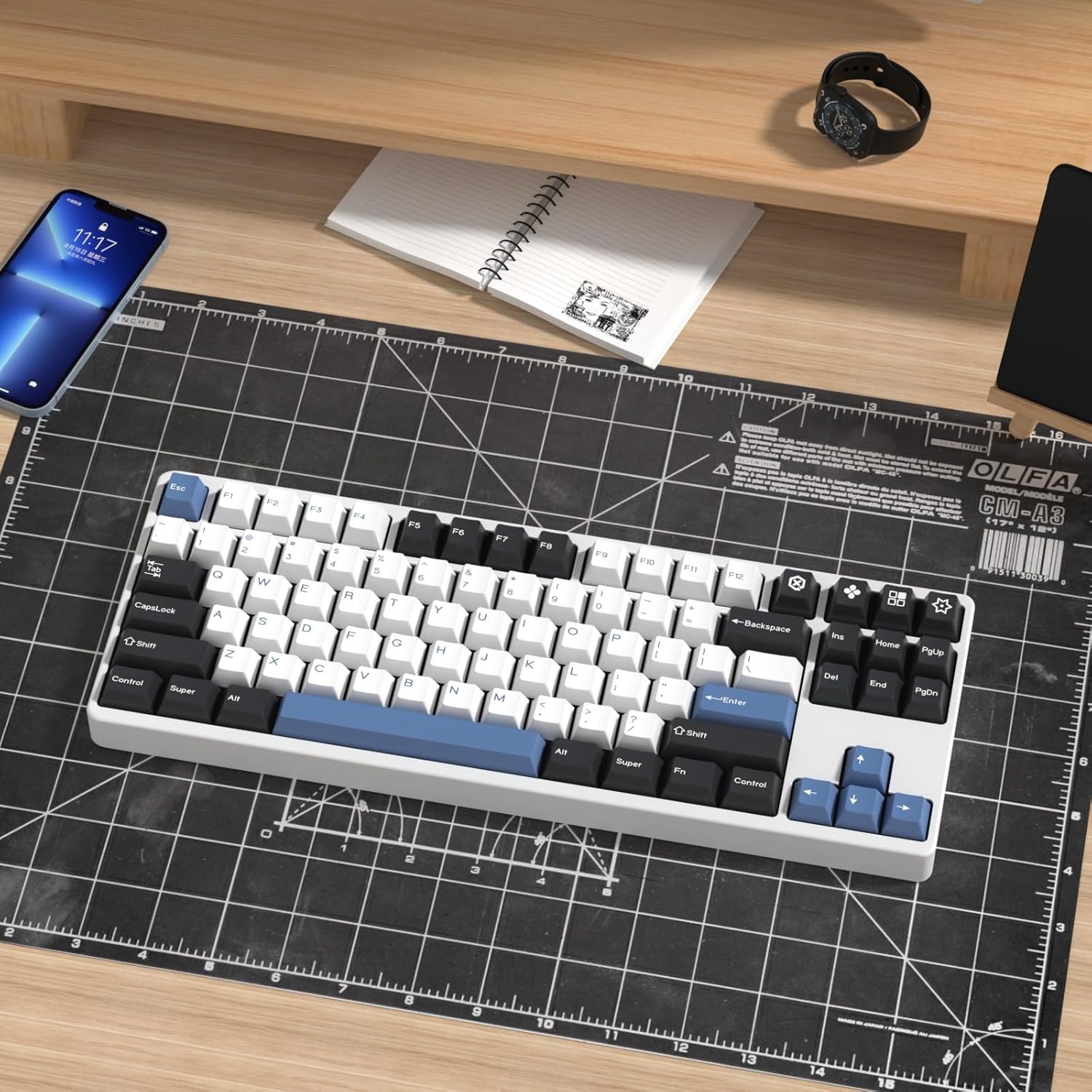 KBDIY PBT Keycap Set - Arctic – Control Shift Escape
