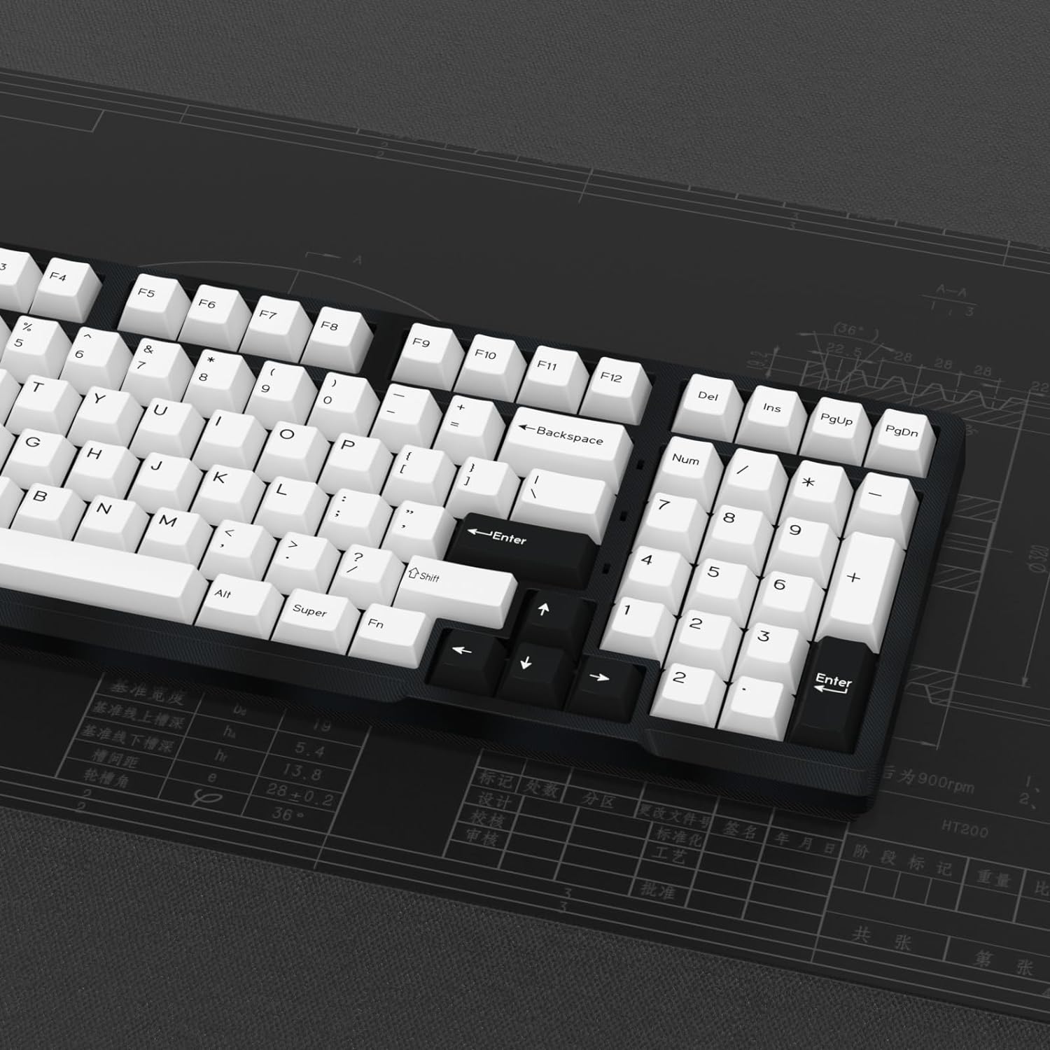 KBDIY PBT Keycap Set - BOW – Control Shift Escape