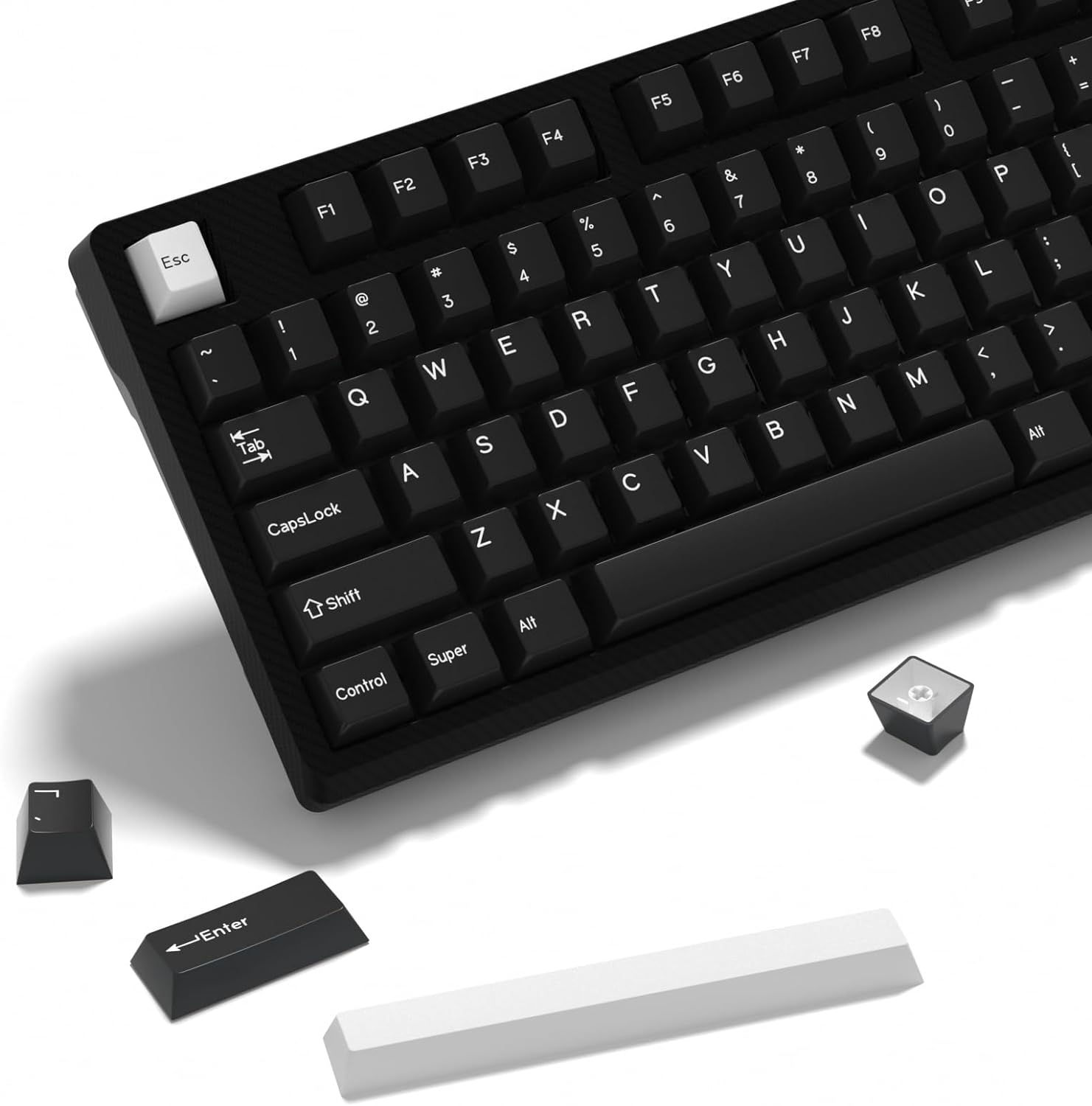 KBDIY PBT Keycap Set - WOB – Control Shift Escape