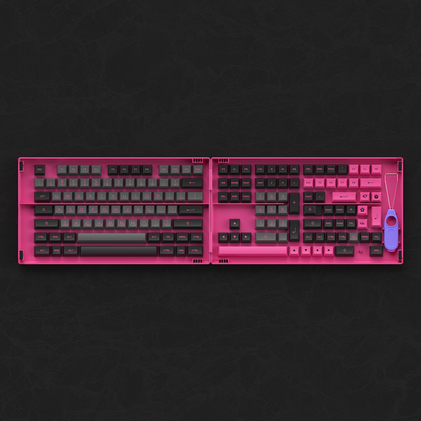 Akko Black and Rose PBT Keycap Set (197 Keys)